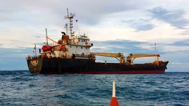 Cargo Ship Grounded After Officer On Watch Falls Asleep