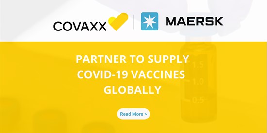 Maersk Forges Supply Chain Agreement To Deliver Covid-19 Vaccine Worldwide