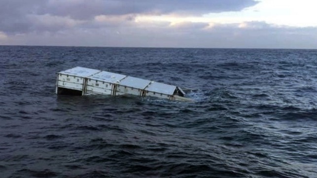 British Authorities Search for Containers Overboard in Bristol Channel