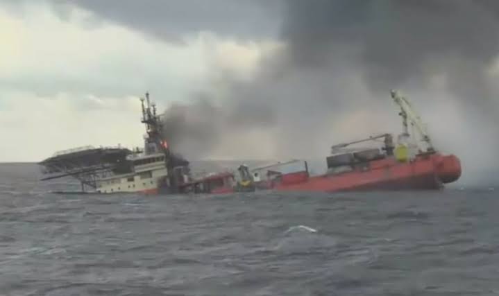 Cargo Ship Catches Fire Off Greek Coast, Crew Evacuated
