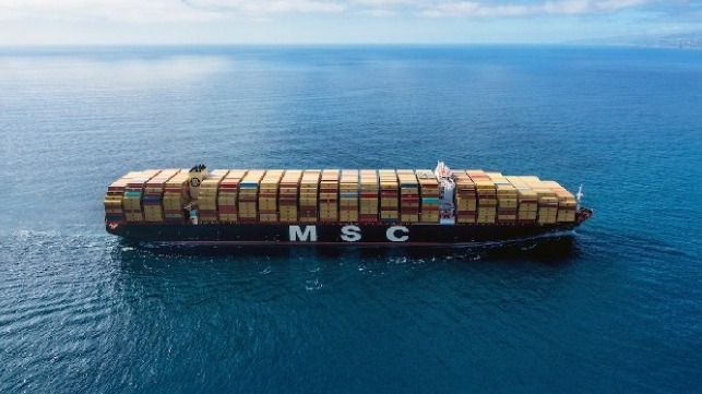 MSC offers to buy a stake in Hamburg port operator.