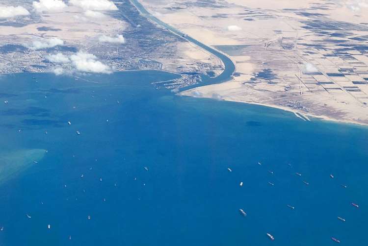 Suez Canal Begins Clearing Vessel Backlog