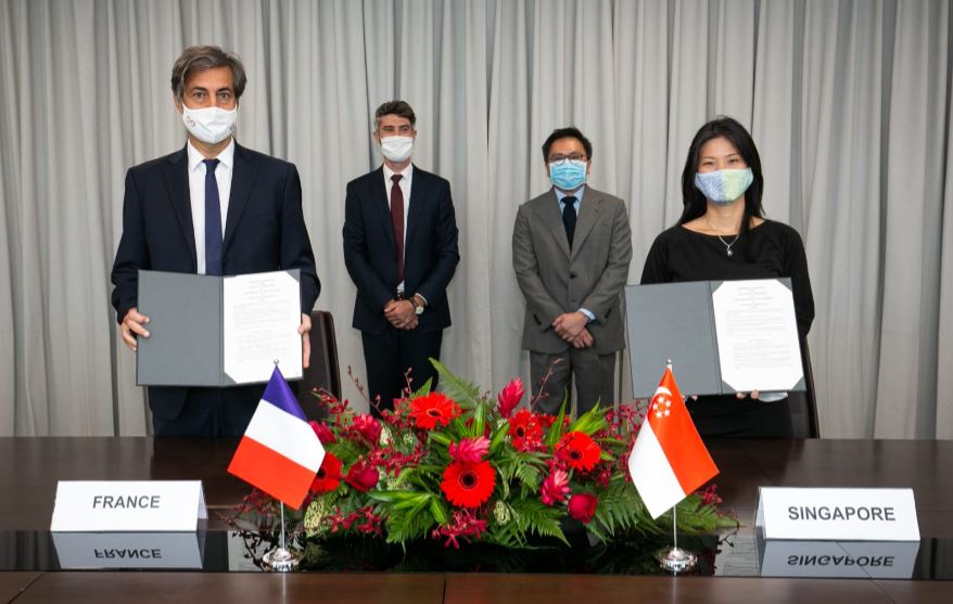 France And Singapore Sign An Agreement To Deepen Maritime Cooperation