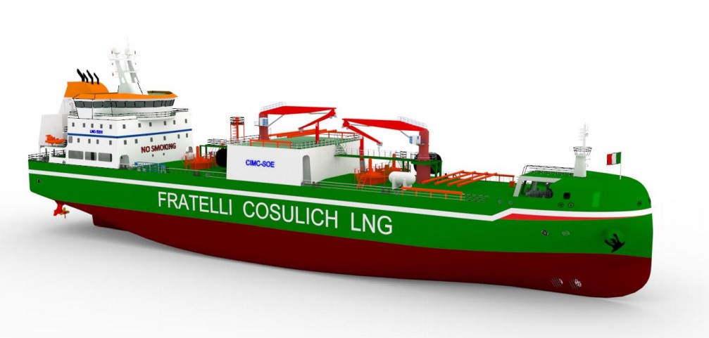 Fratelli Cosulich Group Orders Their First LNG Bunkering Vessel For Operation In The Mediterranean Sea