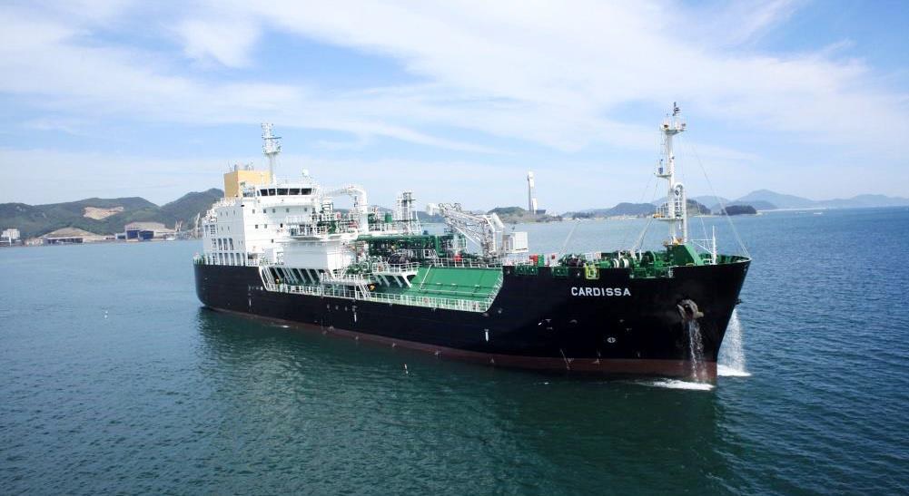 Shell sells Cardissa LNG bunker to Pan Ocean