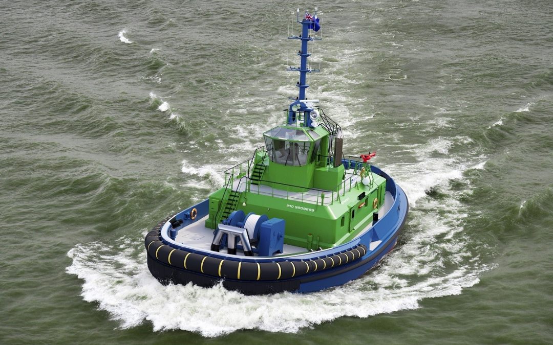 Damen Fits Batteries On Its All-Electric Tug