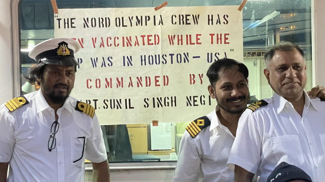 Houston Seafarers Center Vaccinates 8,000 Visiting Crewmembers