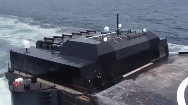 SpaceX May Have The Largest Unmanned Merchant Vessel In Operation