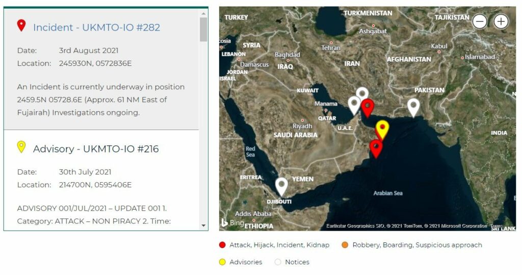 Tanker Hijack Takes Place Off UAE Coast