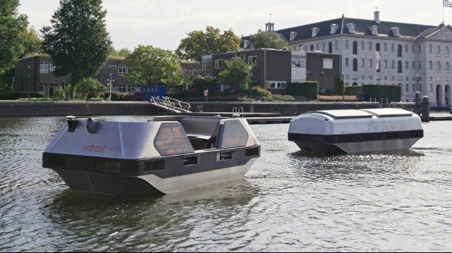 Autonomous Boats For Passengers And Logistics On Amsterdam’s Canals