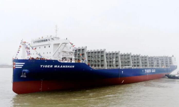 China Prepares For Delivery Of World’s Largest LNG Tank Carrier