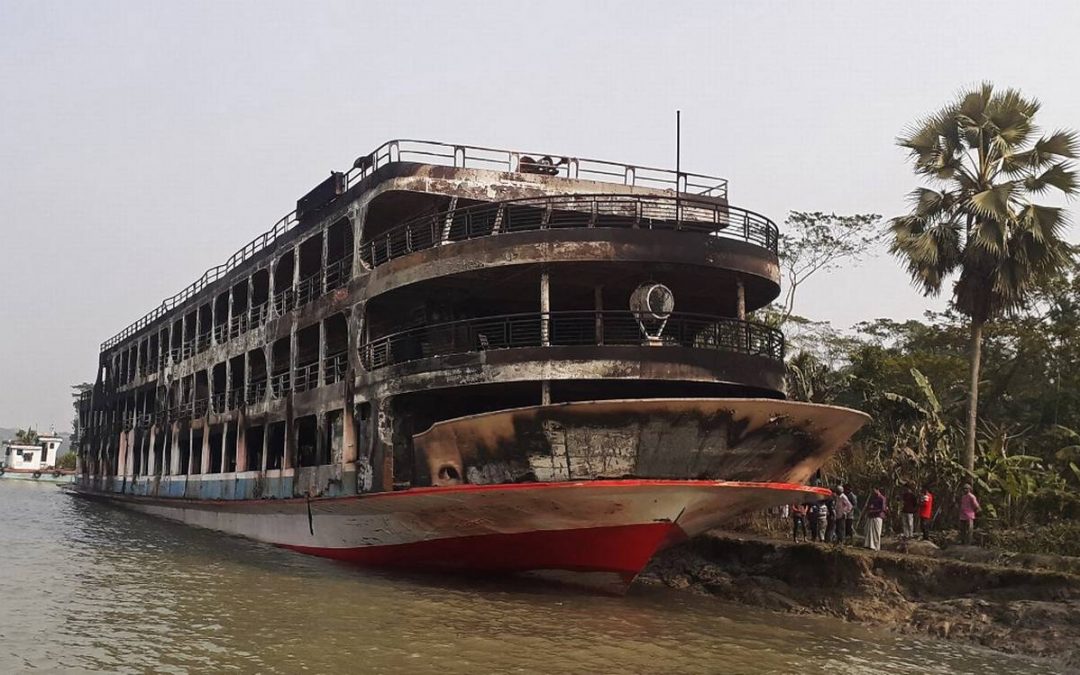 40 People Dead After Fire Breaks Out Aboard Packed Ferry In Bangladesh