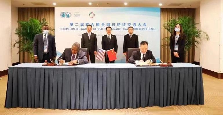 Liberia And China Sign Maritime MoU