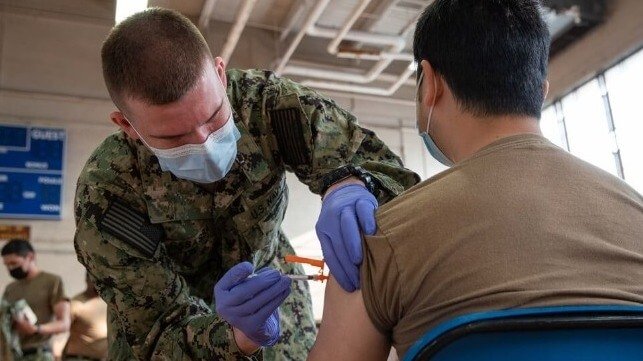 U.S. Navy Plans To Finish Separating Non-Vaccinated Sailors By June