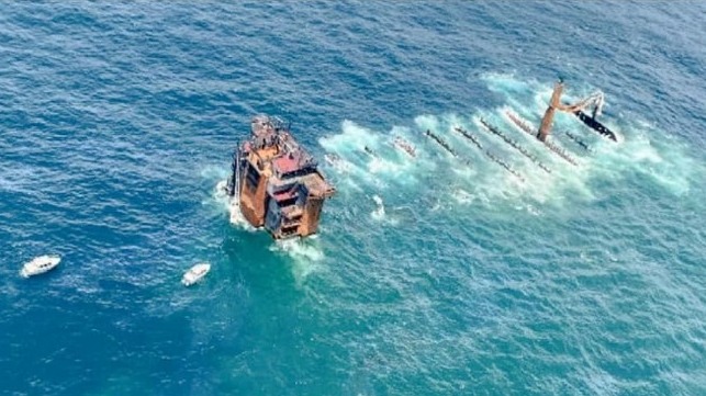 Shanghai Salvage Contracted For X-Press Pearl Wreck Removal