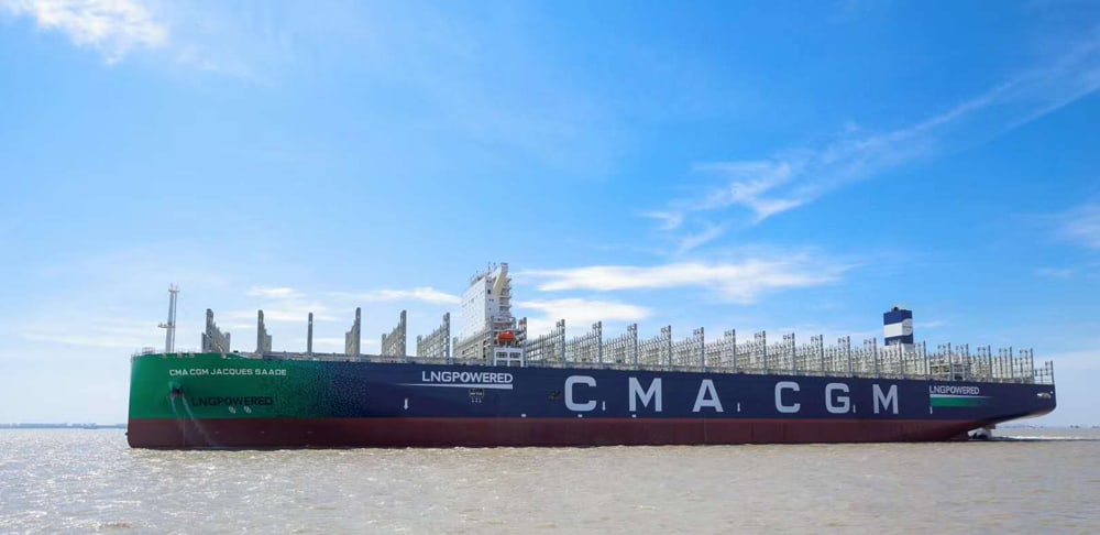 CMA CGM And TotalEnergies Launch Port Of Marseille Fos’ First Ship-To-Containership LNG Bunkering Operation