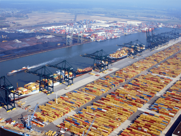Port Of Antwerp Sees A Rise In Container Ship Traffic In January