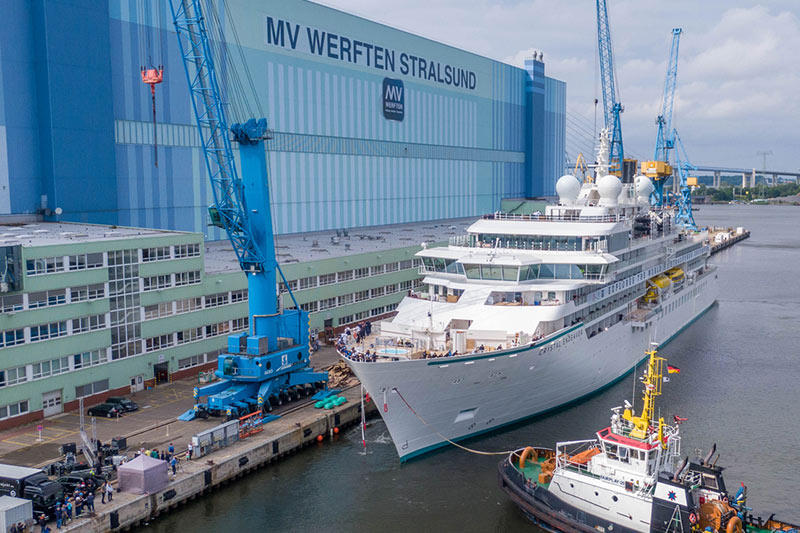 Cruise Ship Builder MV Werften Files For Bankruptcy In Germany