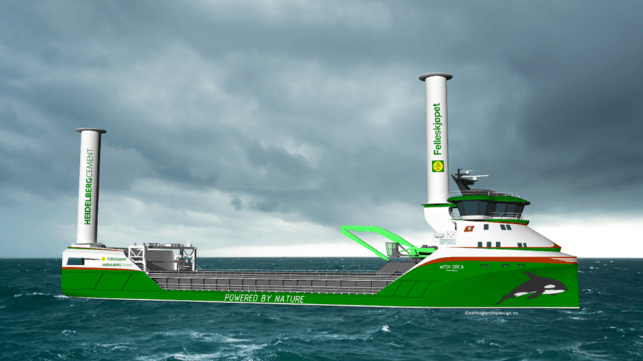 Hydrogen-Fueled And Wind-Powered Bulker Receives Design Approval