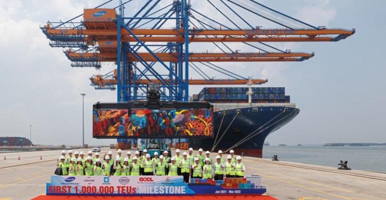 Gemalink Port, Vietnam Hits 1 Million Teu In First Year