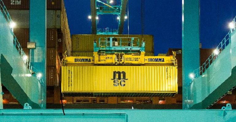 MSC Adds New Service At Jaxport