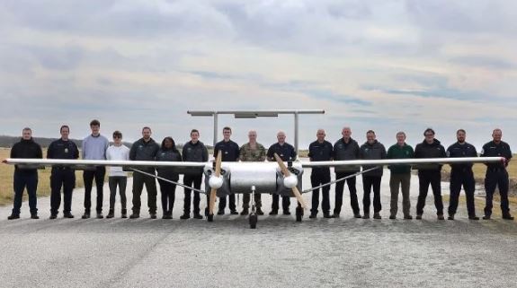 Royal Navy Tests Shore-To-Ship Heavy Cargo Drones