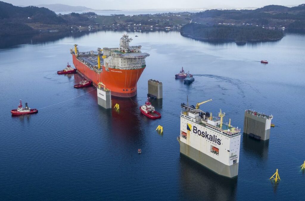 Equinor’s Giant New FPSO Johan Castberg Reaches Norway