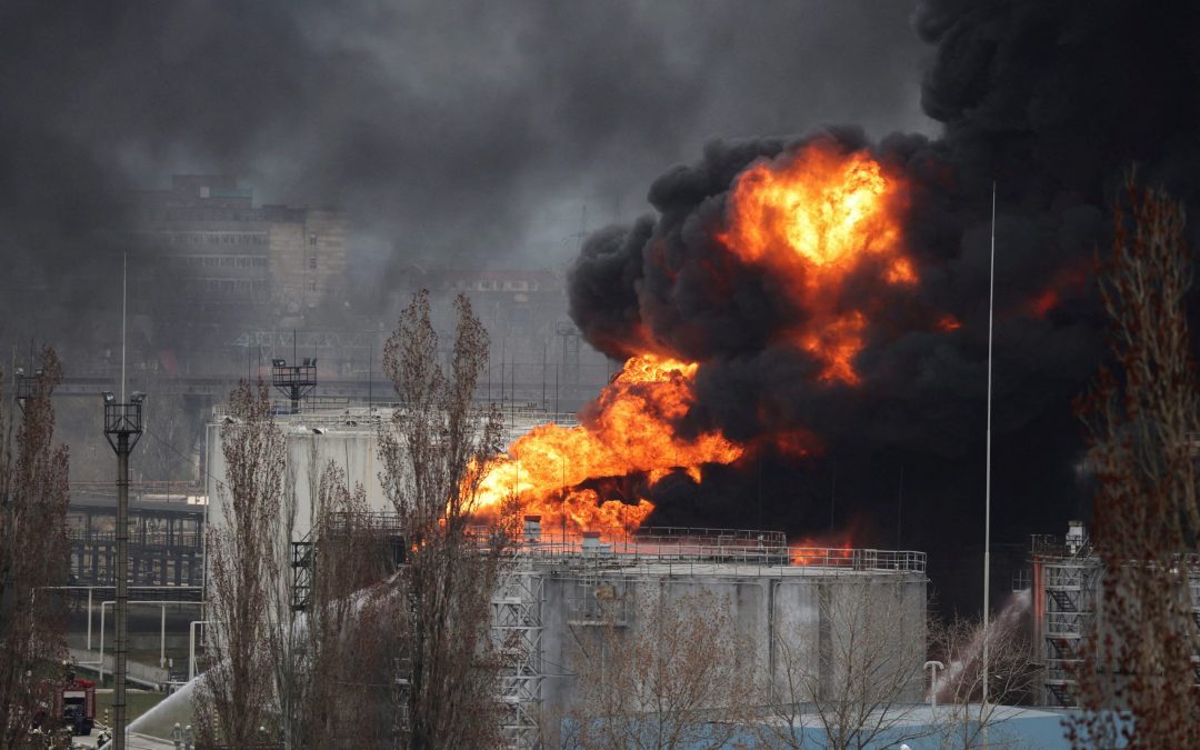 Missiles Hit Ukrainian Refinery, Near Key Port City Of Odesa