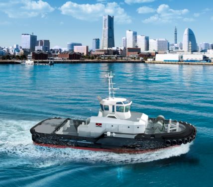 Tokyo Kisen Launches Electric Tugboat Taiga