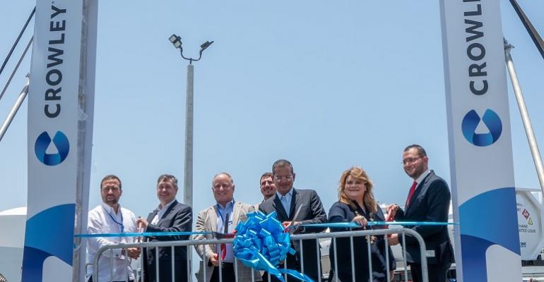 Crowley Inaugurates Puerto Rico LNG Facility