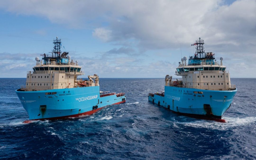 Maersk Supply Vessels To Continue Ocean Plastic Clean-Up Work