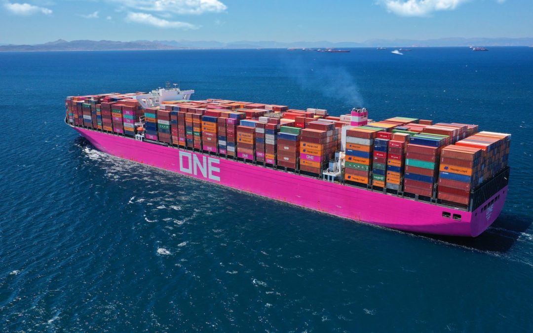 ONE Orders Ten Large Containerships In South Korea And Japan
