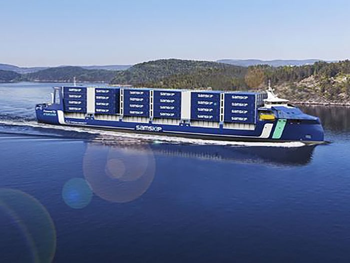 SeaShuttle Hydrogen-Fuelled Containership Project Wins Enova Funding