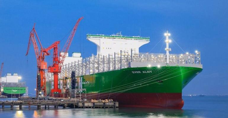 World’s Largest Boxship Ever Alot Flagged With Panama