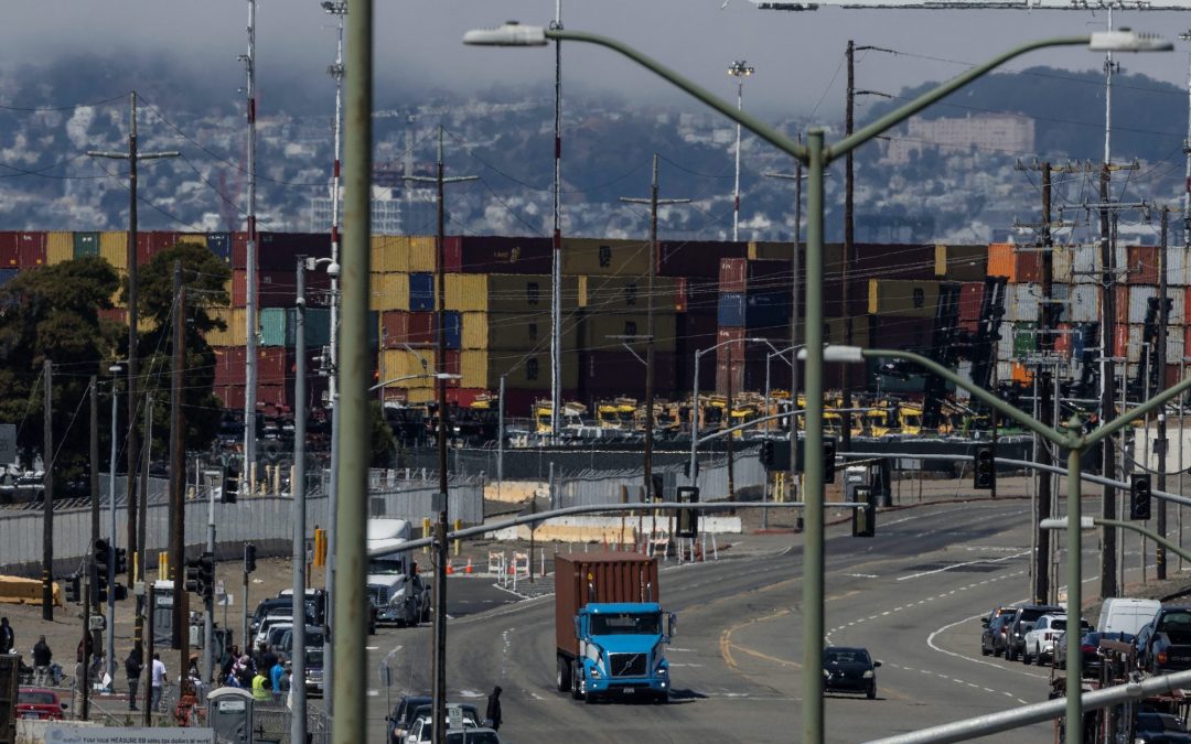 Trucker Blockade Continues At Port Of Oakland