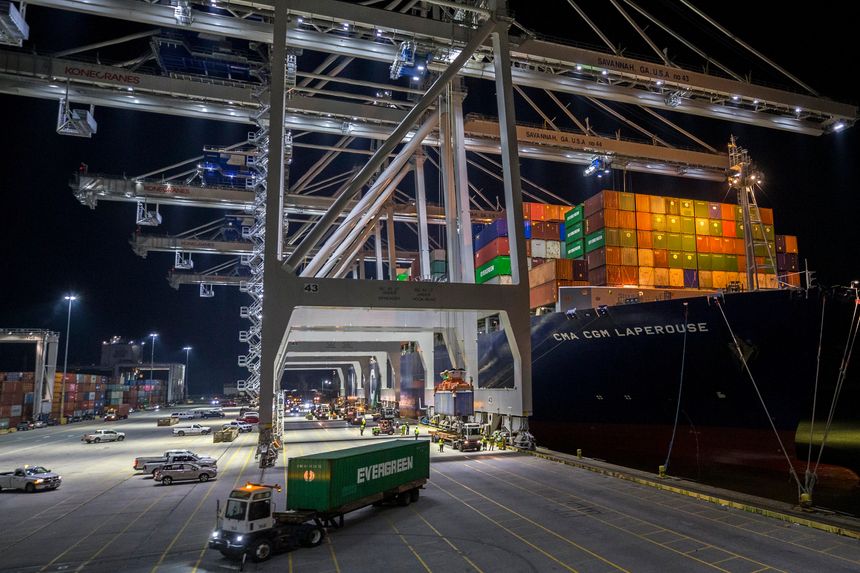 Container Ship Backlog Grows Again At The Port Of Savannah