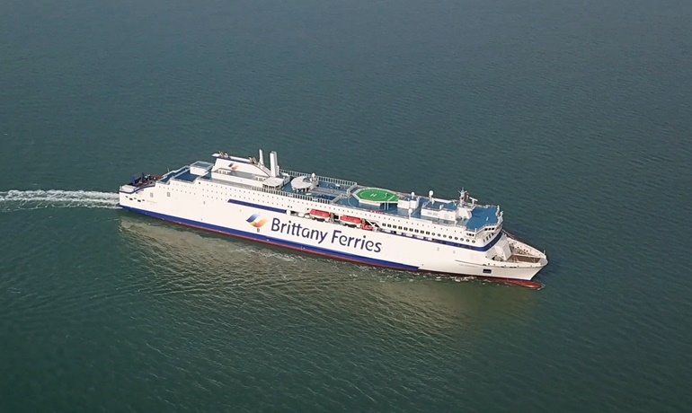 Brittany Ferries’ Salamanca Passenger Ferry Uses Wärtsilä’s SPECS Camera System For More Efficient And Safer Operations