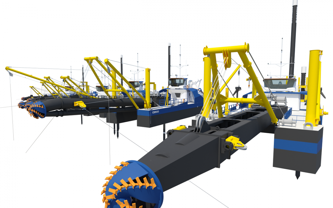 Damen Shipyards Announces All-New Cutter Suction Dredger Range