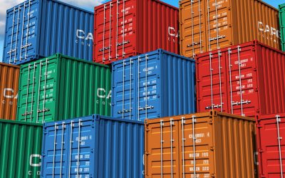 Container port in Xiamen model for automated operations
