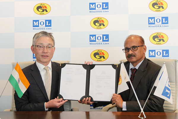 MOL and GAIL to Strengthen Partnership- Sign Time Charter Contract for Newbuilding LNG Carrier and Joint Ownership of Existing LNG Carrier