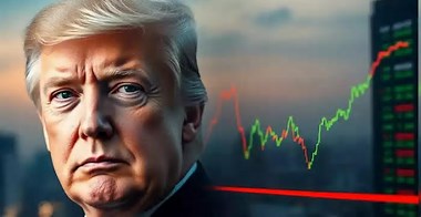 US Stocks Plunge, Bitcoin Slips as Trump’s ‘Recession’ Comment Rattles Markets
