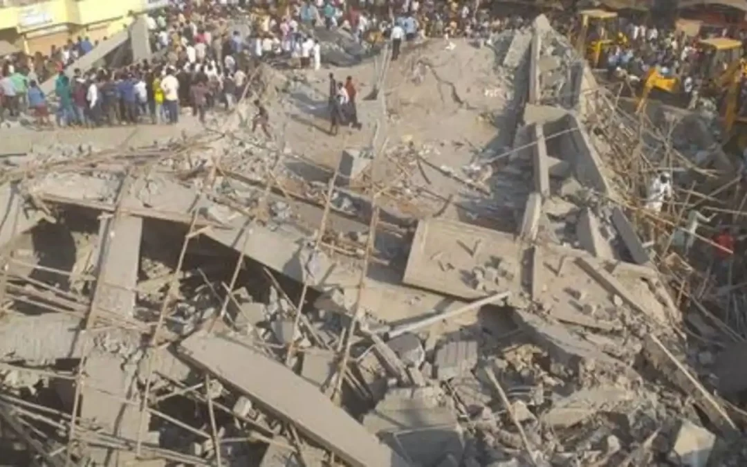 Under-Construction Building Collapses in Dharwad, Killing Two