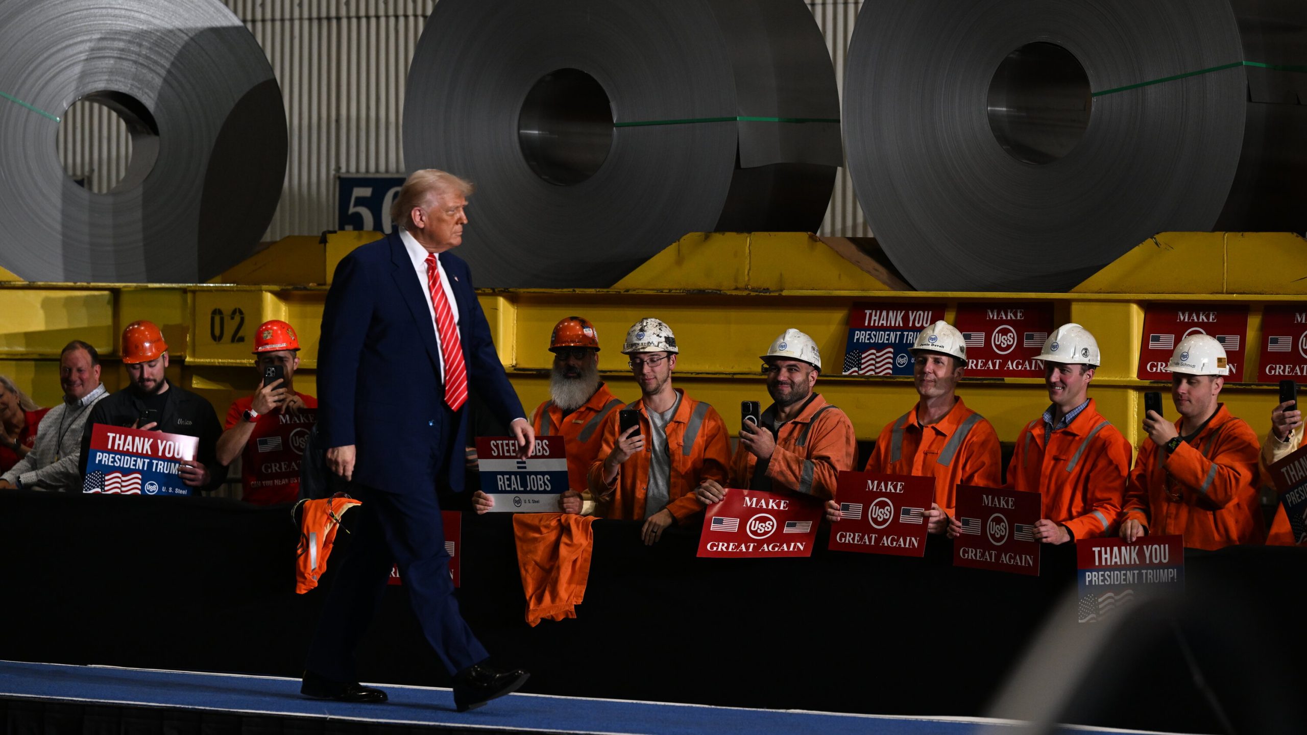 Trump Announces 50% Tariff on Steel Imports Starting June 4 to ‘Protect American Industry’
