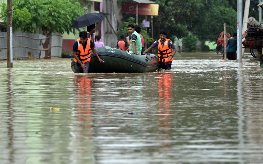 3.64 Lakh Affected by Floods in 19 Assam Districts, Northeast Struggles Under Deluge