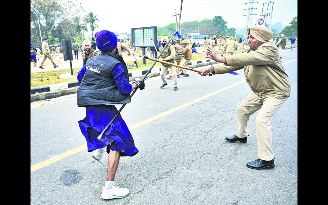 Nihang Attacks Police with Sword in Mohali, Injures Two Constables