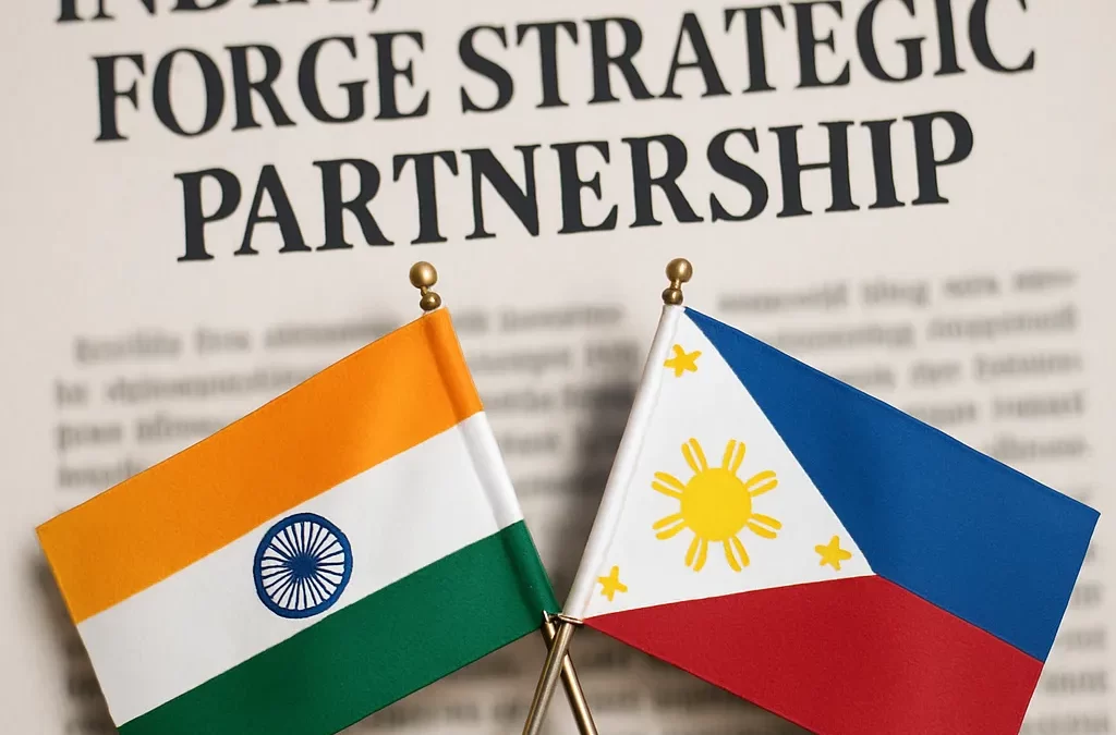 With Eye on China, India and Philippines Elevate Ties to Strategic Partnership
