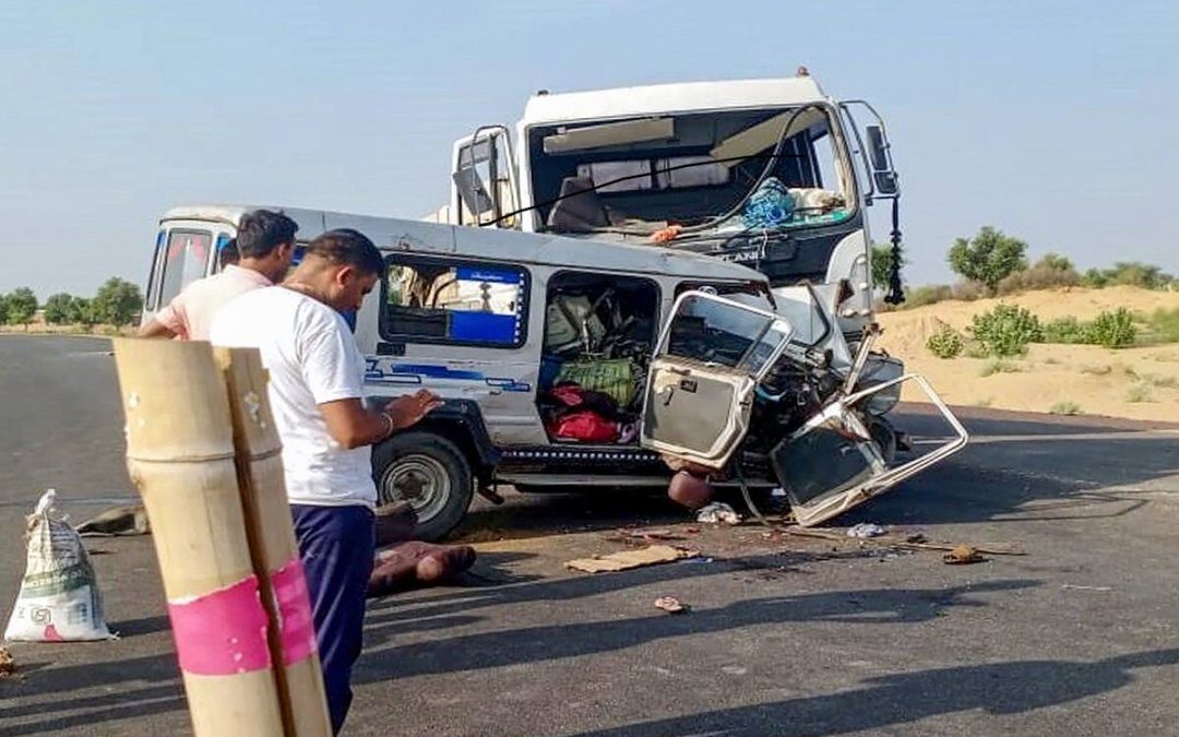 Rajasthan Highway Tragedy: 11 Khatu Shyam Pilgrims Killed, Several Injured in Dausa Crash