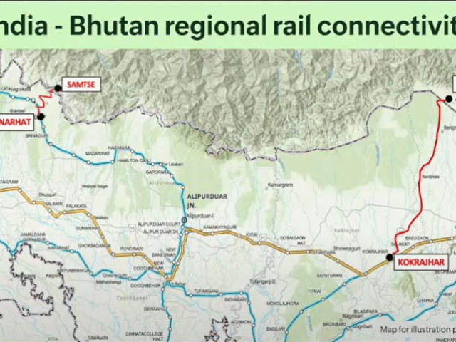 India-Bhutan’s First Rail Link Gets ‘Special Railway Project’ Status