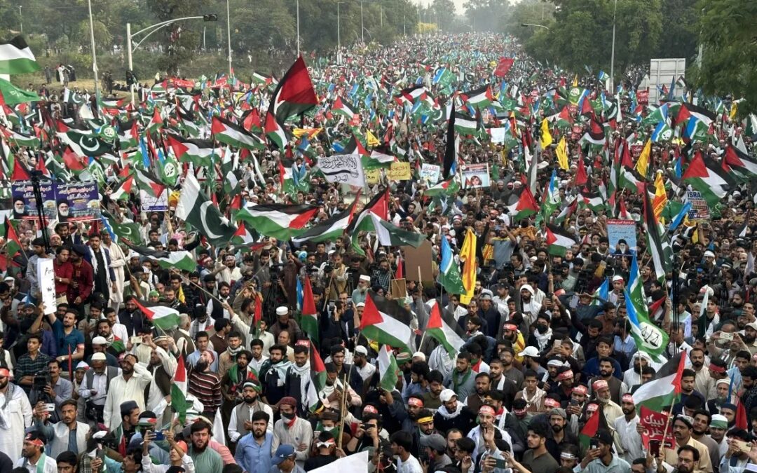 Hundreds of thousands rally across Europe and Turkiye over Gaza conflict