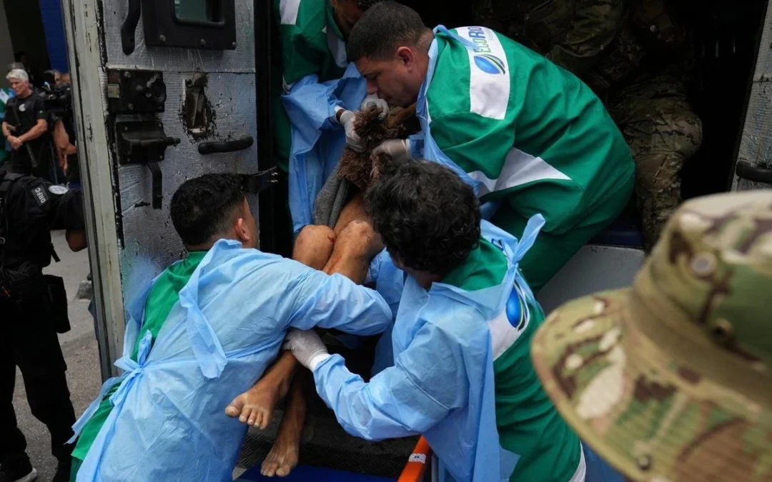 Smoke Over Rio: 64 Killed, Including 4 Police, in Brazil’s Deadliest Anti-Gang Raid